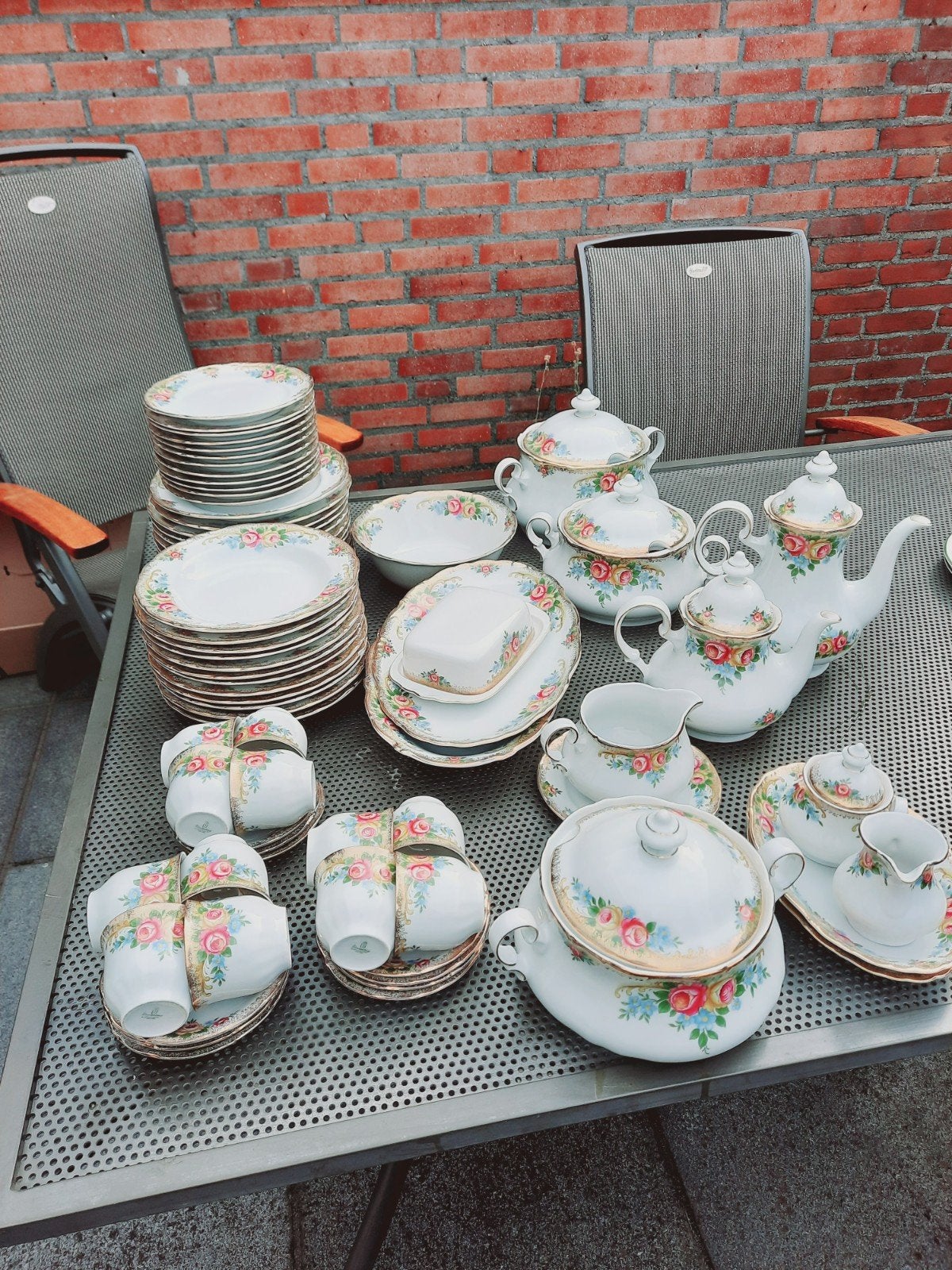 Uitgebreid Winterling Kirchenlamitz Bavaria Servies, Ophalen of Verzenden