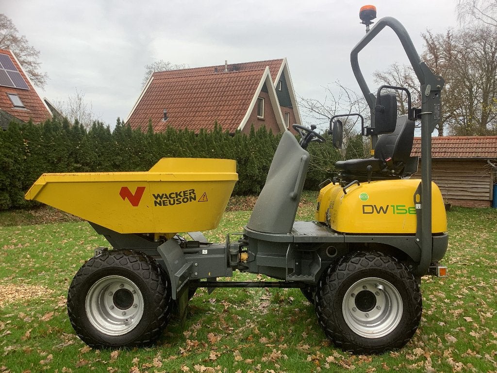 Wacker Neuson DT15 E dumper  2020, 216 draaiuren, Doe-het-zelf en Verbouw, Ophalen, Gebruikt