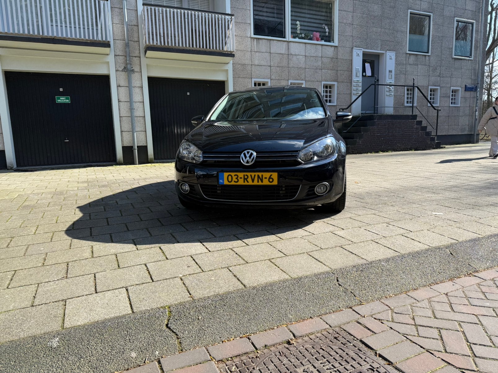 Volkswagen Golf 1.4 TSI 90KW 5D 2011 Zwart, Auto's, Volkswagen, 4 cilinders, Origineel Nederlands, Bedrijf, Handgeschakeld