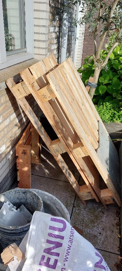 Pallets, Doe-het-zelf en Verbouw, Ophalen, Zo goed als nieuw, 50 mm of meer, Pallet