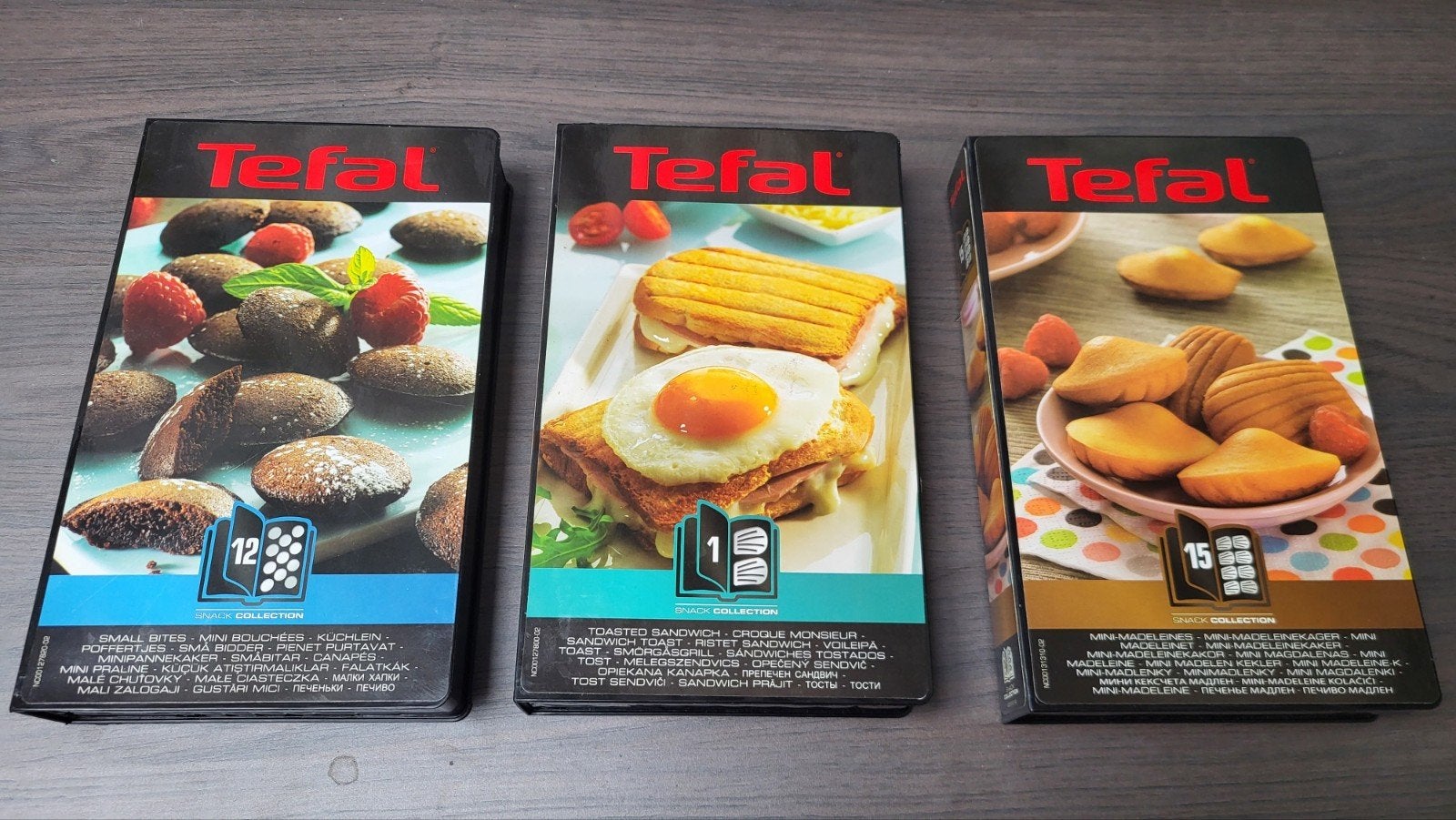 Tefal Snack Collection wafelijzer platen (3 sets), Witgoed en Apparatuur, Onderdelen en Toebehoren, Ophalen of Verzenden, Zo goed als nieuw