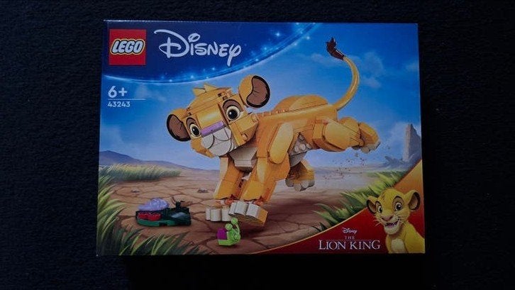 LEGO Disney Simba de welp 43243, Lego, Nieuw, Ophalen of Verzenden, Disney