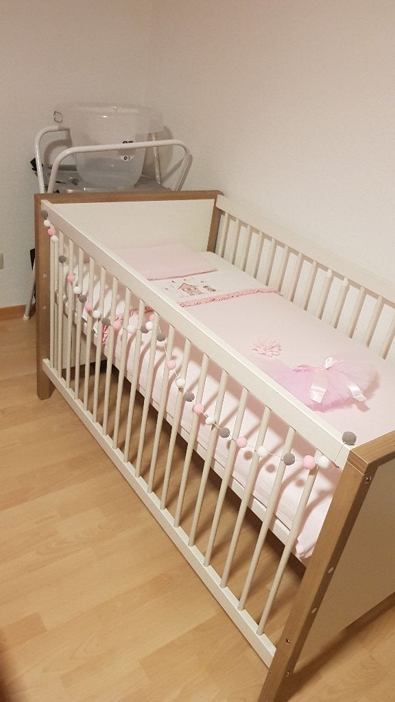 Babybedje en commode met aankleedtafel PAIDI, Kinderen en Baby's, Ophalen, Gebruikt, Wieg