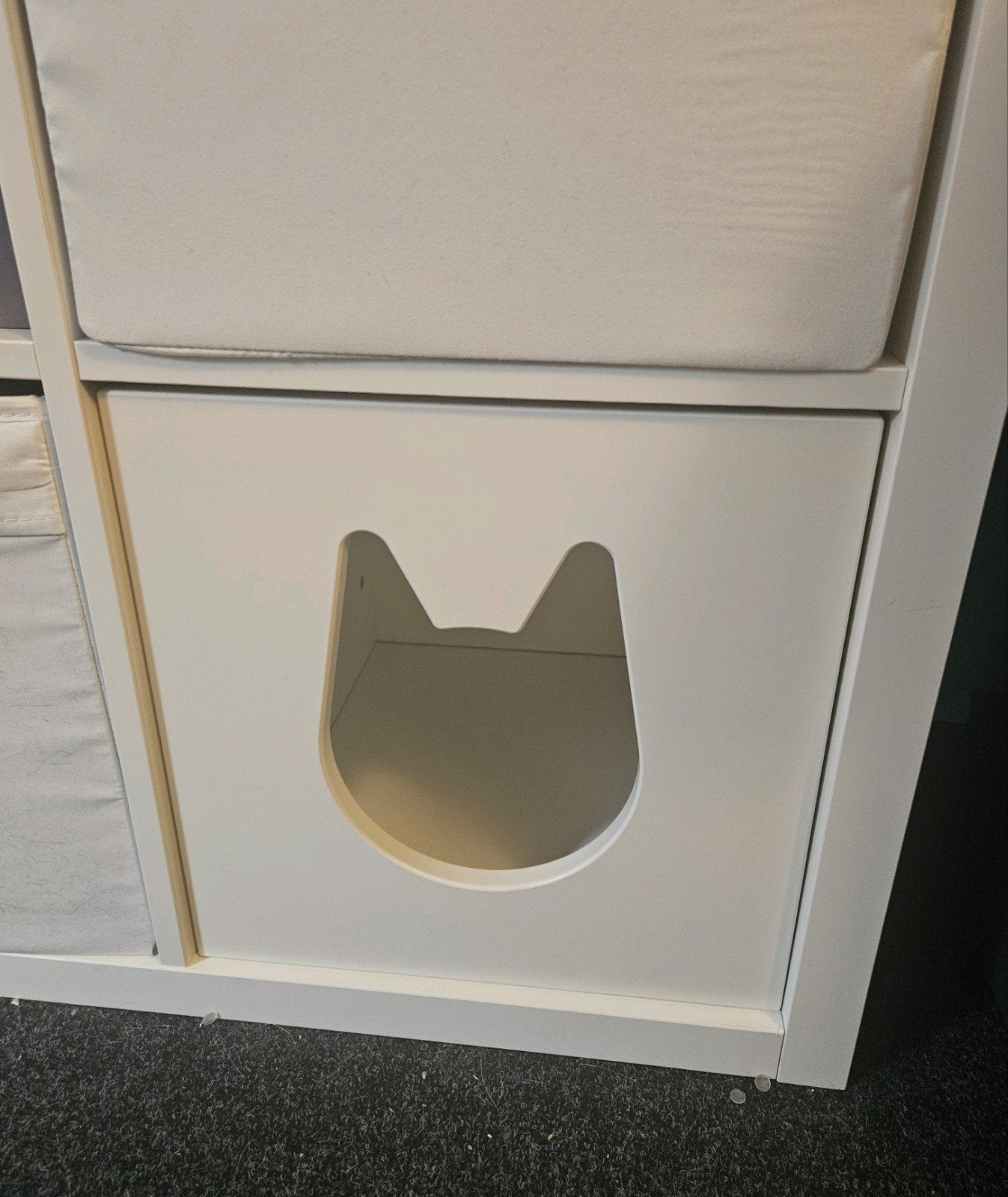 Kattenhuis voor ikea Kallax kast, Dieren en Toebehoren, Ophalen, Zo goed als nieuw