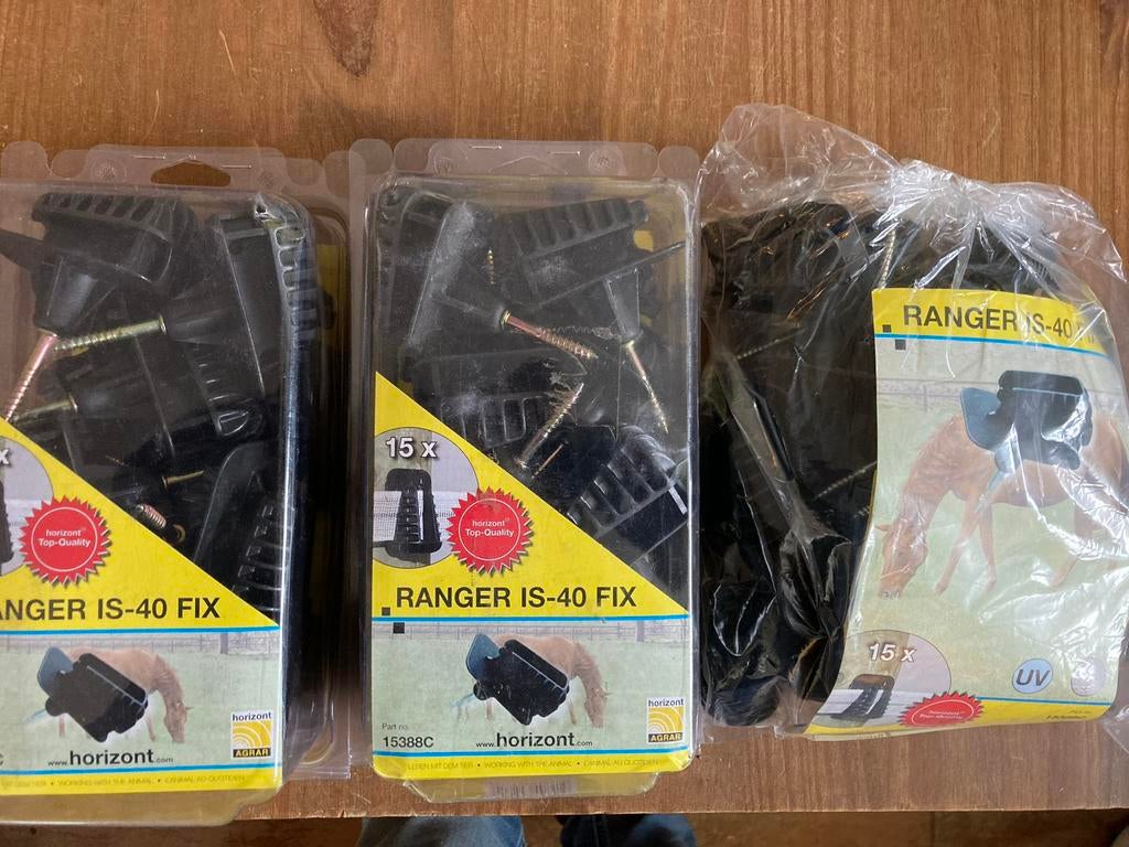 Nieuwe Horizont inschroefisolator lint Ranger IS-40 fix, Dieren en Toebehoren, Weidegang, 4 paarden of pony's of meer