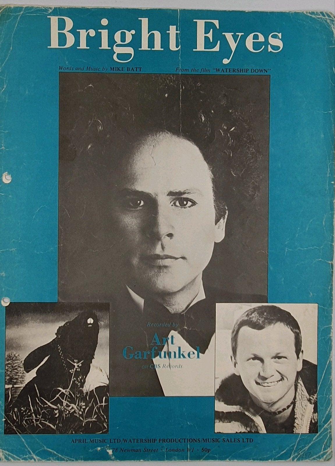Bright Eyes bladmuziek - Art Garfunkel (Watership Down), Muziek en Instrumenten, Bladmuziek, Ophalen of Verzenden, Gebruikt, Artiest of Componist