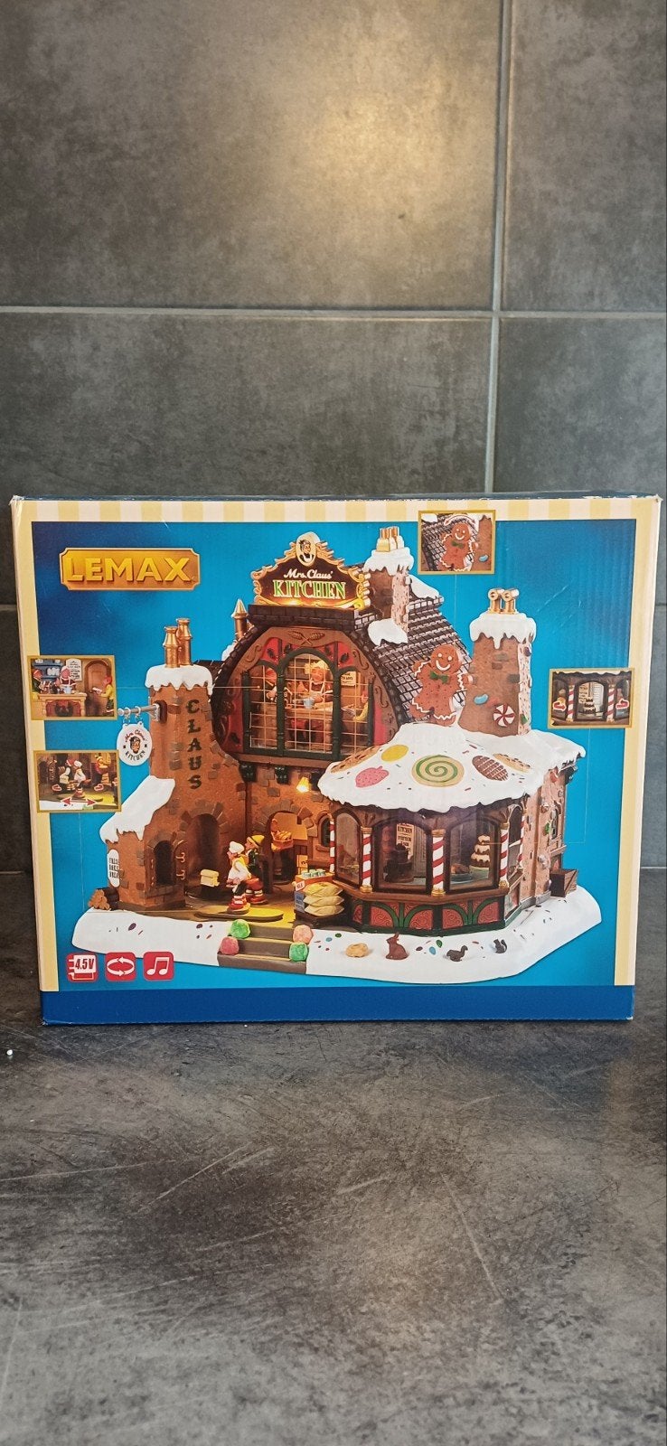 Mrs. Claus' Kitchen lemax, Ophalen of Verzenden, Zo goed als nieuw