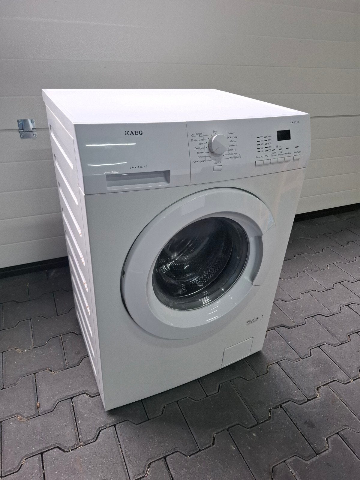 AEG Lavamat Protex Wasmachine, Ophalen, Gebruikt, Voorlader, Wolwasprogramma