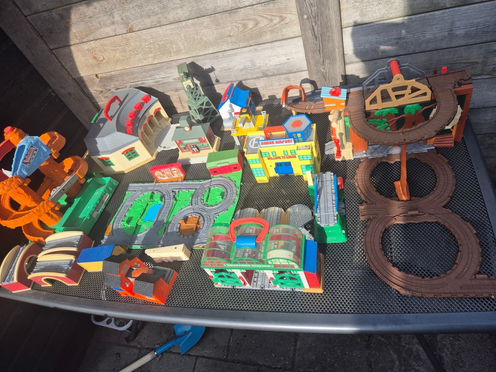 Thomas de trein speelgoed grote set, Verzenden, Gebruikt