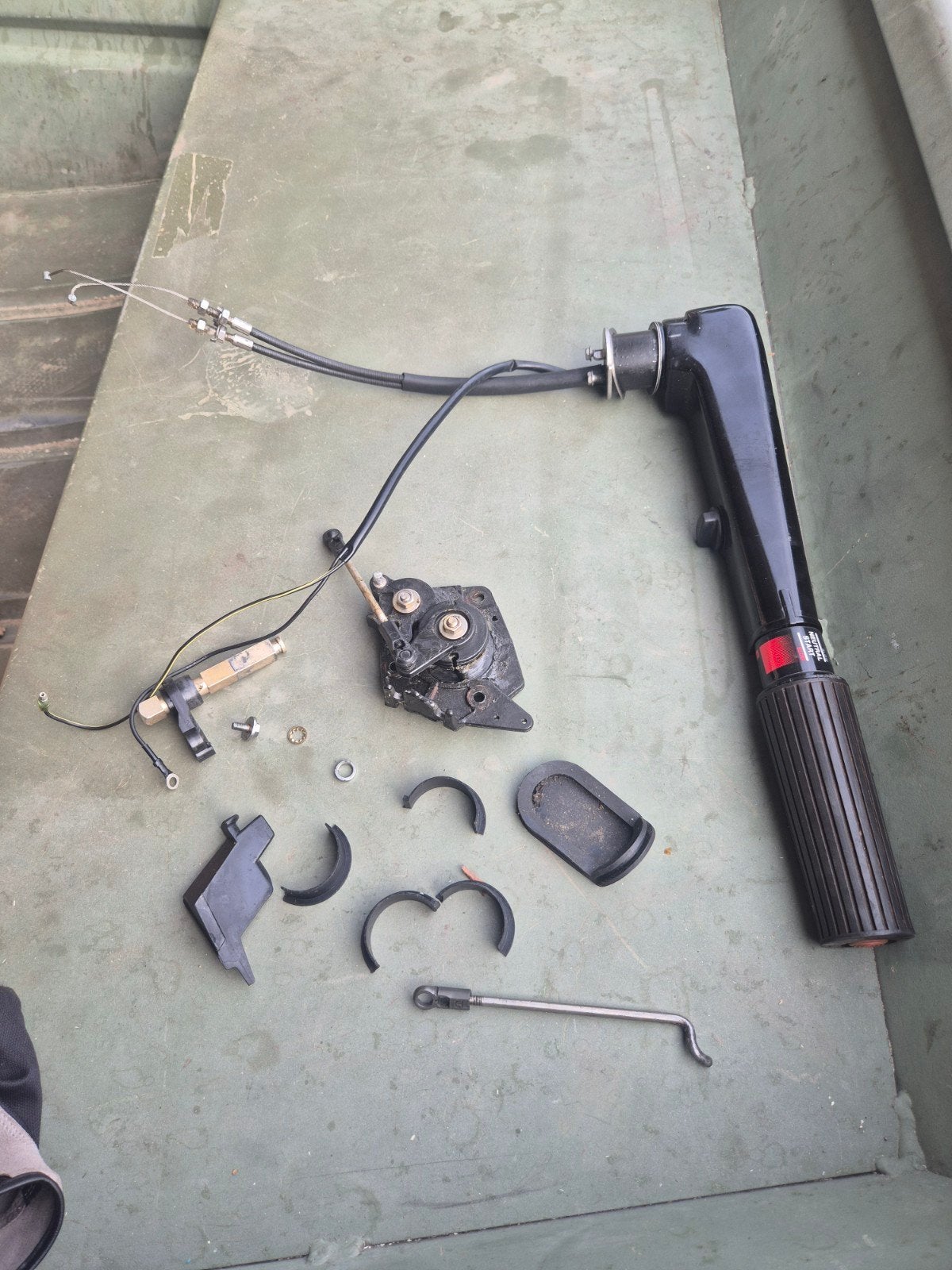 mercury. 6 / 8 / 9.9 / 15 pk gashendel., Watersport en Boten, Ophalen of Verzenden, Motor en Techniek, Motorboot
