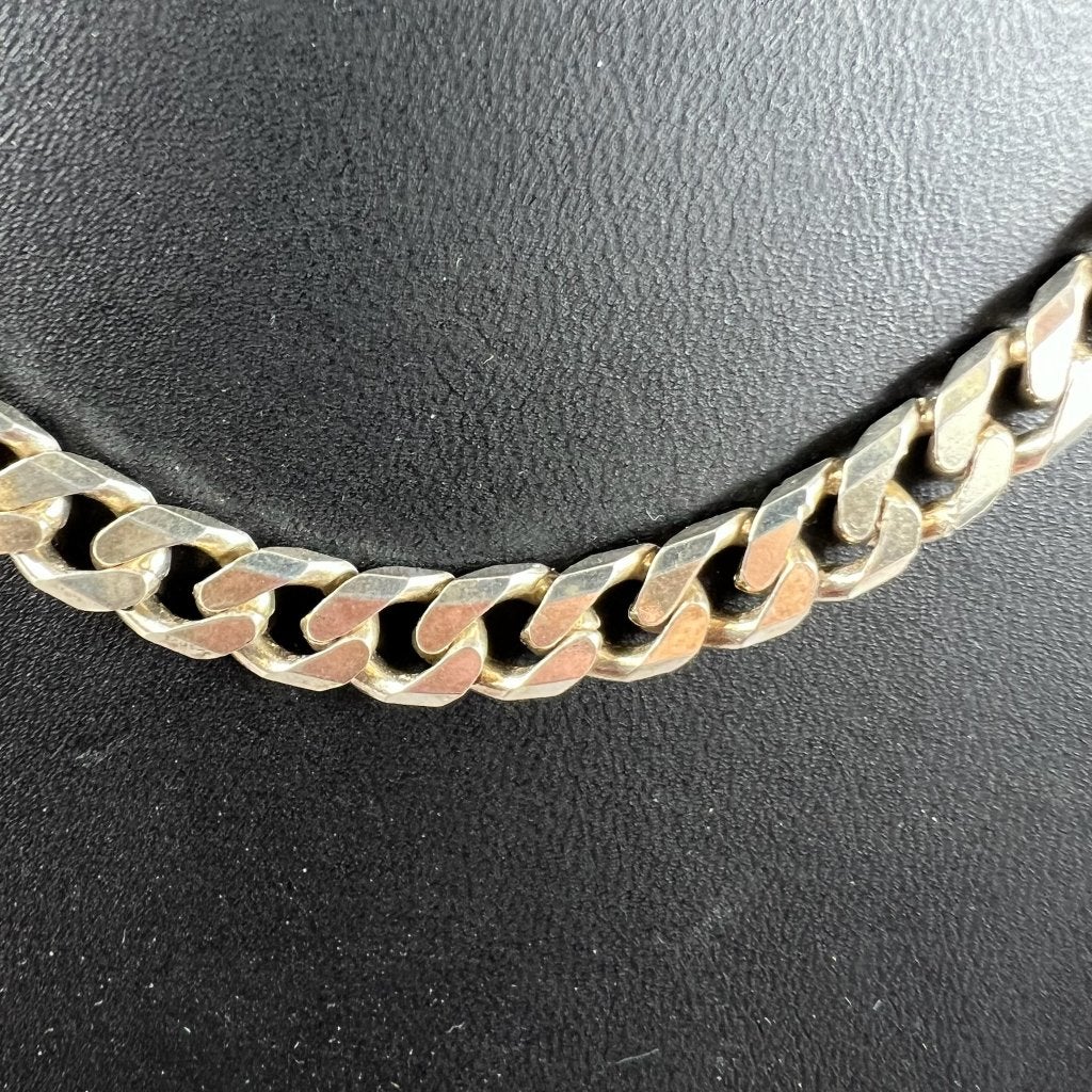 Zilveren Ketting Gourmet | 43,53g | 60cm | AG 925 | 413888, Ophalen of Verzenden, Gebruikt, Zilver, Zilver