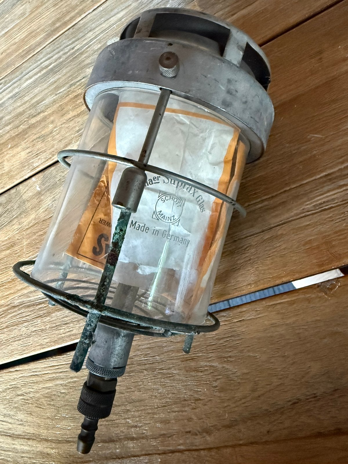 Vintage industriële lamp - robuust en uniek, Ophalen