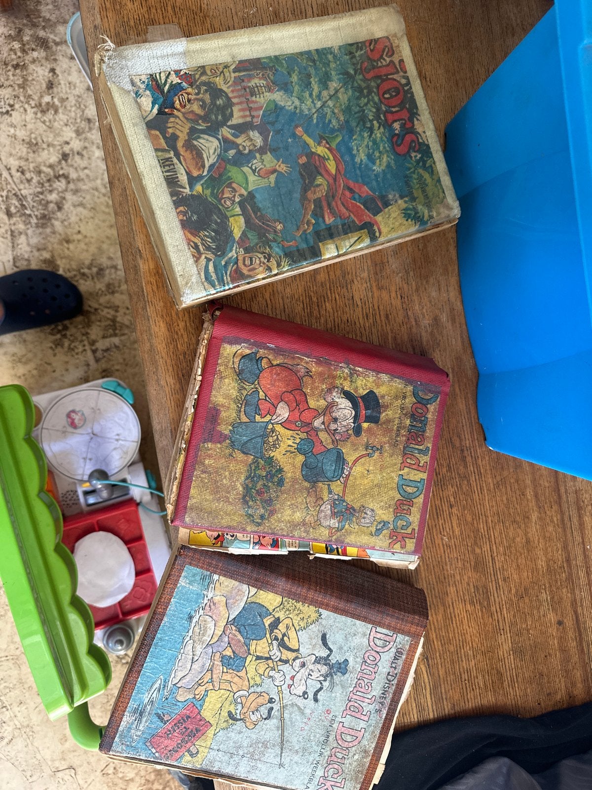 Gevlochten tijdschriften: Donald Duck en Sjors (1960-1970), Meerdere stripboeken, Ophalen of Verzenden, Gelezen