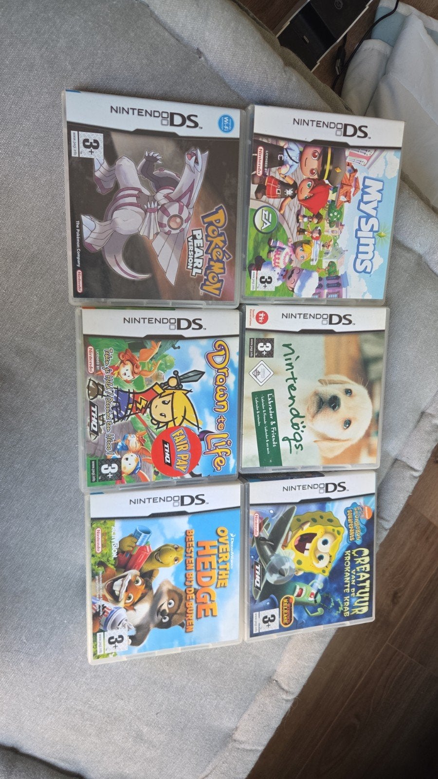 Nintendo DS Spellen: Pokémon, MySims, Nintendogs en me, 1 speler, Ophalen of Verzenden, Gebruikt, Vanaf 3 jaar