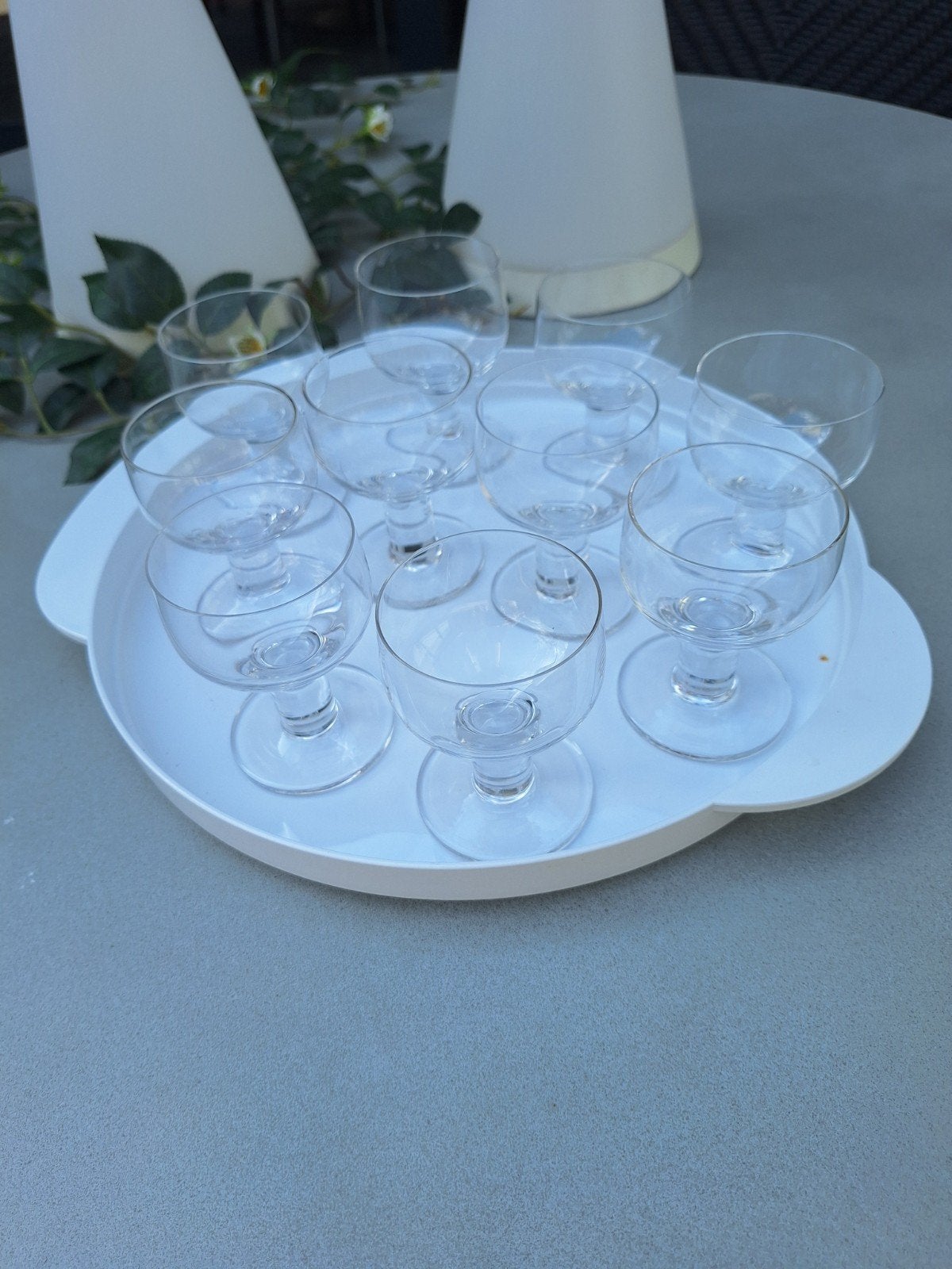 Rosenthal studio Plus vintage 10  glazen., Ophalen of Verzenden, Zo goed als nieuw, Overige typen
