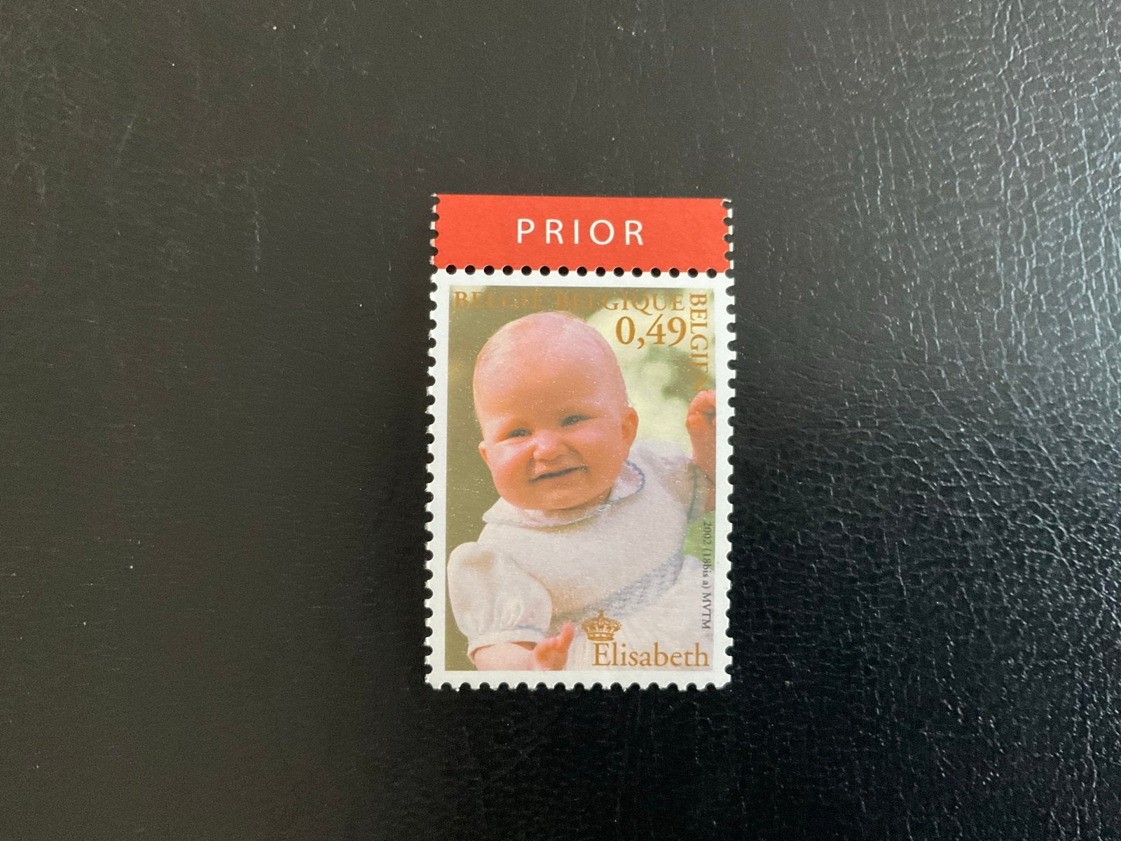 Belgische postzegel Prinses Elisabeth 2002 - Prior Postfris., Verzenden, Koninklijk huis, Frankeerzegel, Zonder stempel
