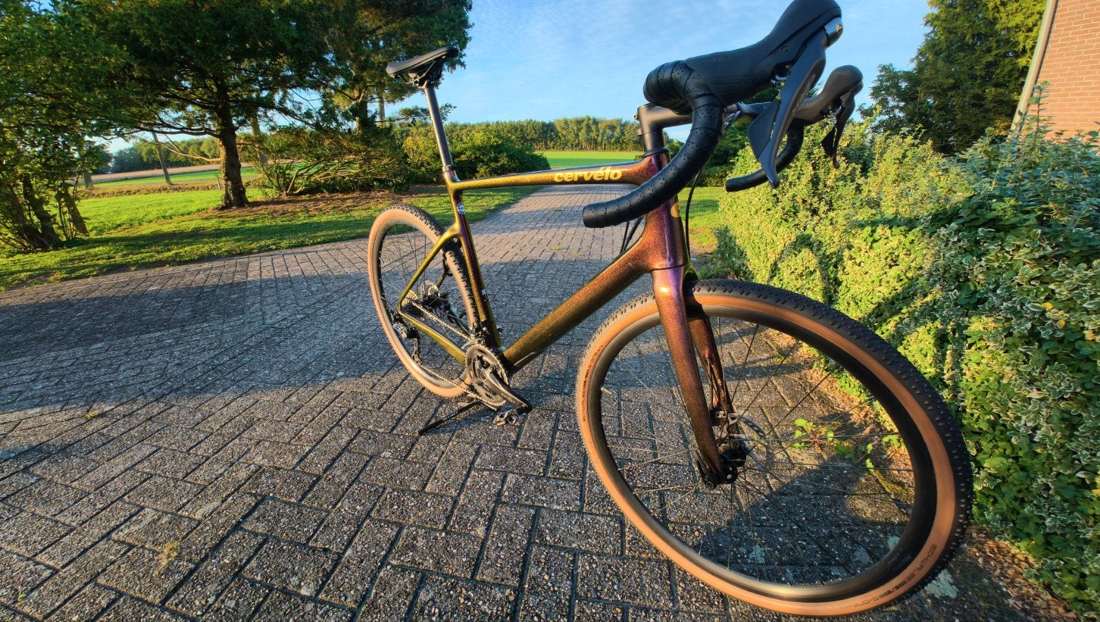 Cervélo Aspero Apex 1 Maat 58, 28 inch, Carbon, Heren, Zo goed als nieuw