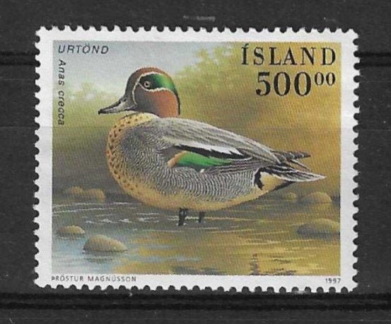IJsland Michel 863 ongebruikt VOGELS, Ophalen of Verzenden, Overige landen