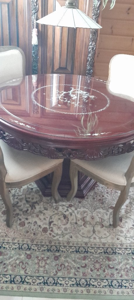 Oosterse tafel, Huis en Inrichting, Tafels | Salontafels, Ophalen, 50 – 75, Gebruikt, 100 tot 150 cm