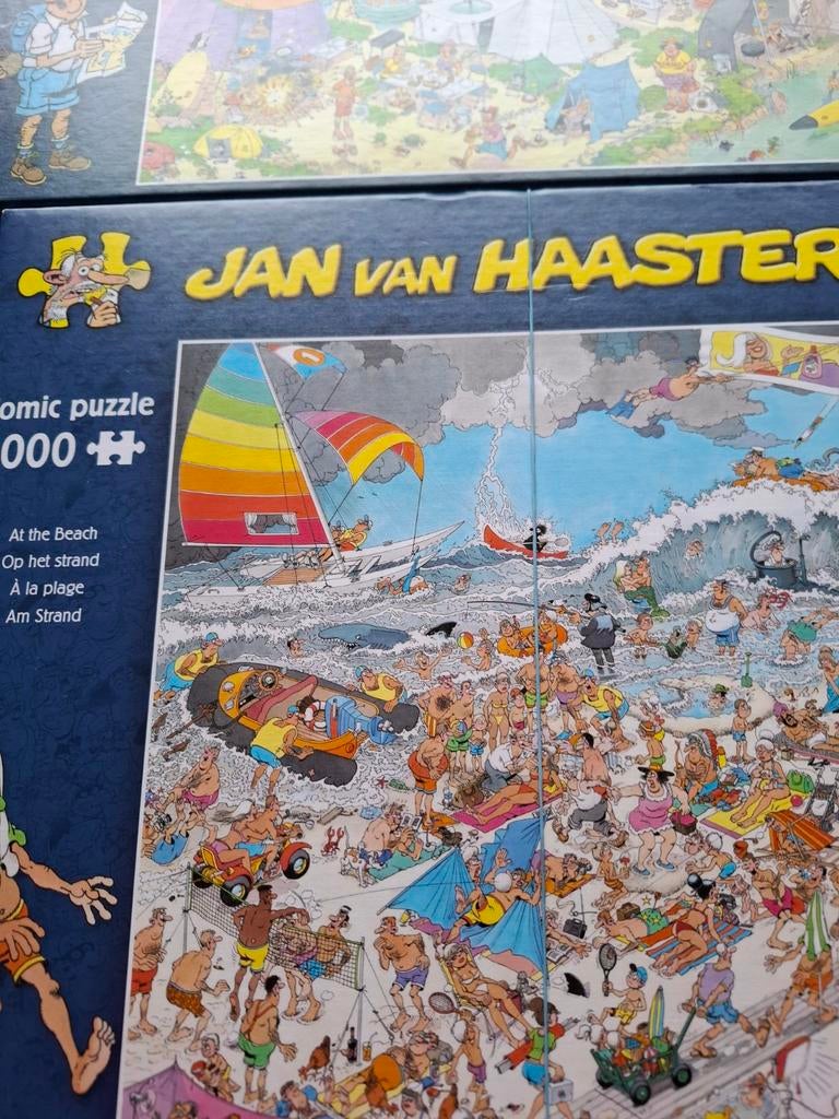 Jan van Haasteren Puzzels - 1000 stukjes, Ophalen, 500 t/m 1500 stukjes, Zo goed als nieuw, Legpuzzel