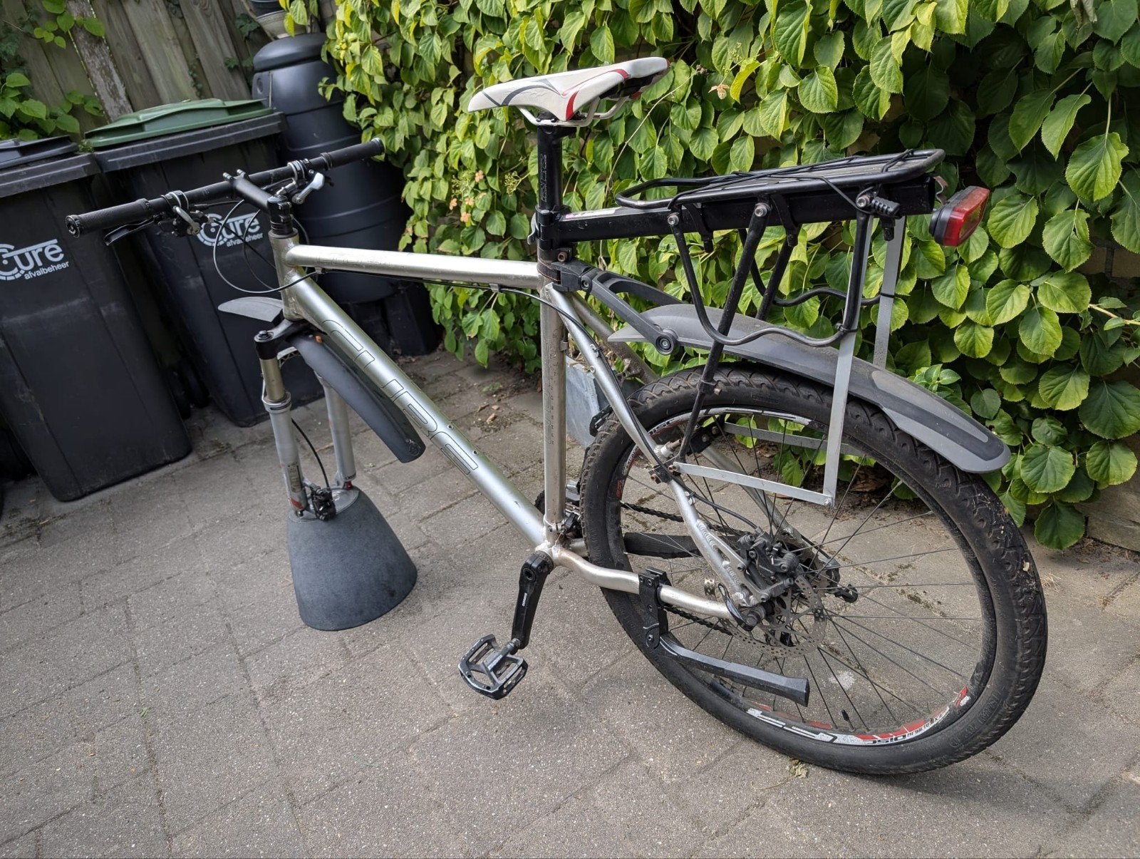 Mountainbike zonder voorwiel - Shimano XT, SRAM X9, Fietsen en Brommers, Ophalen