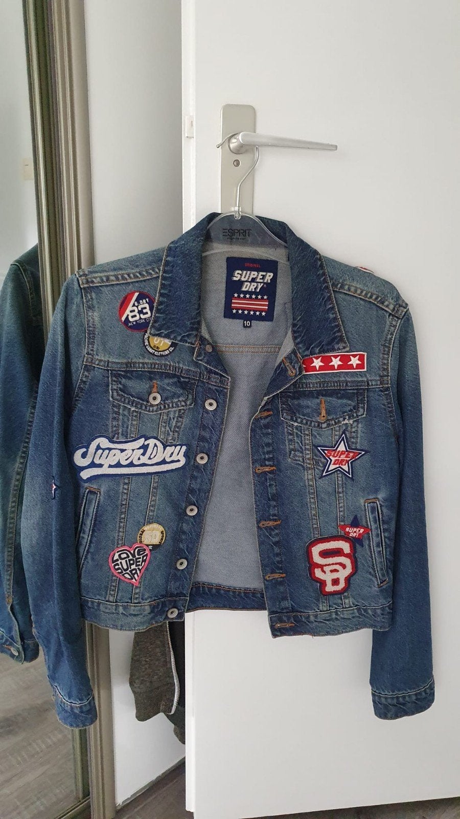 Stoer Superdry spijkerjasje maat S, Ophalen of Verzenden, Maat 36 (S), Gedragen, Superdry