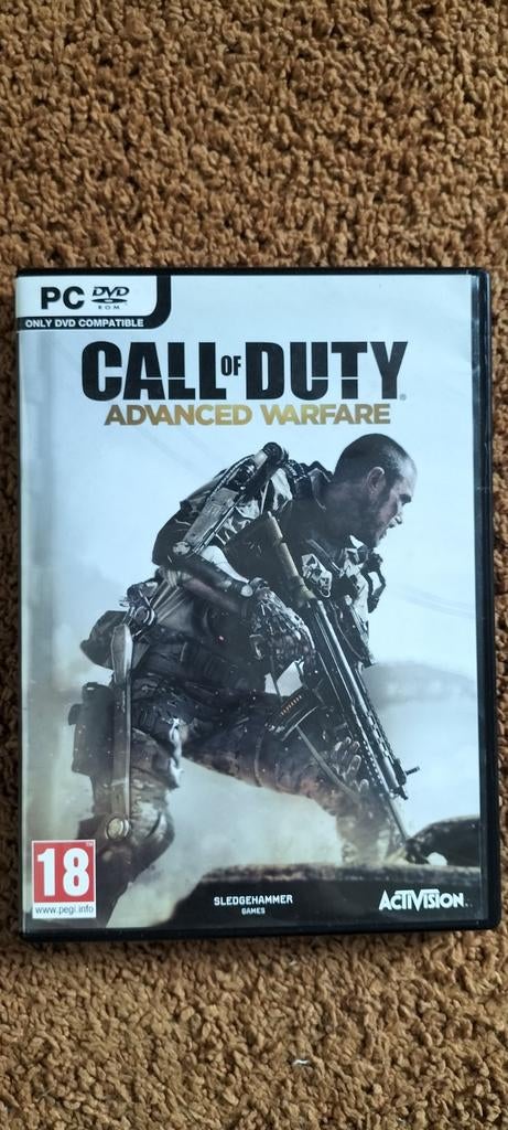 Call of Duty: Advanced Warfare PC DVD-ROM, Spelcomputers en Games, Games | Pc, Online, Gebruikt, Vanaf 18 jaar, Shooter