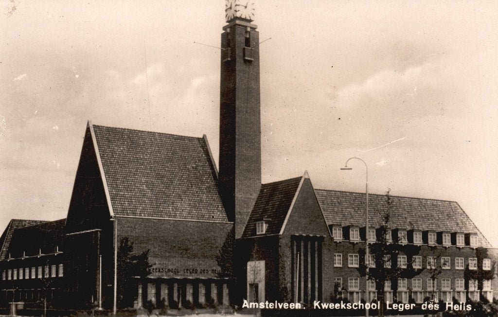Amstelveen, Kweekschool Leger des Heils  131559, Verzamelen, Verzenden, Ongelopen, Noord-Holland