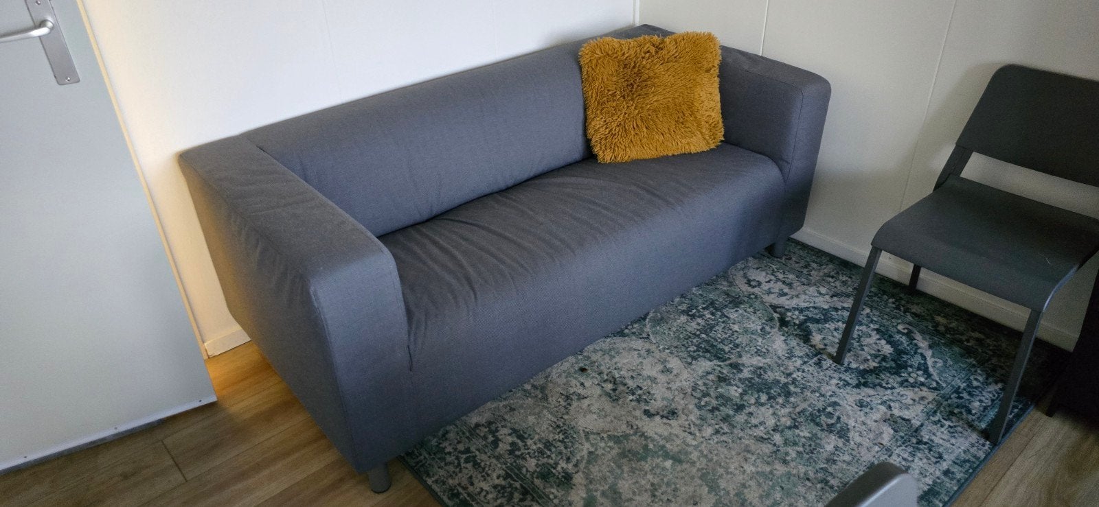 2 zits bank ( kantoor Zwolle), Ophalen, 150 tot 200 cm, Tweepersoons, 75 tot 100 cm