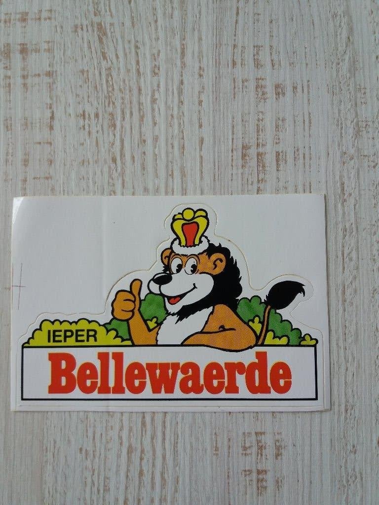 sticker Bellewaerde te IEPER, Ophalen of Verzenden, Zo goed als nieuw, Bedrijf of Vereniging