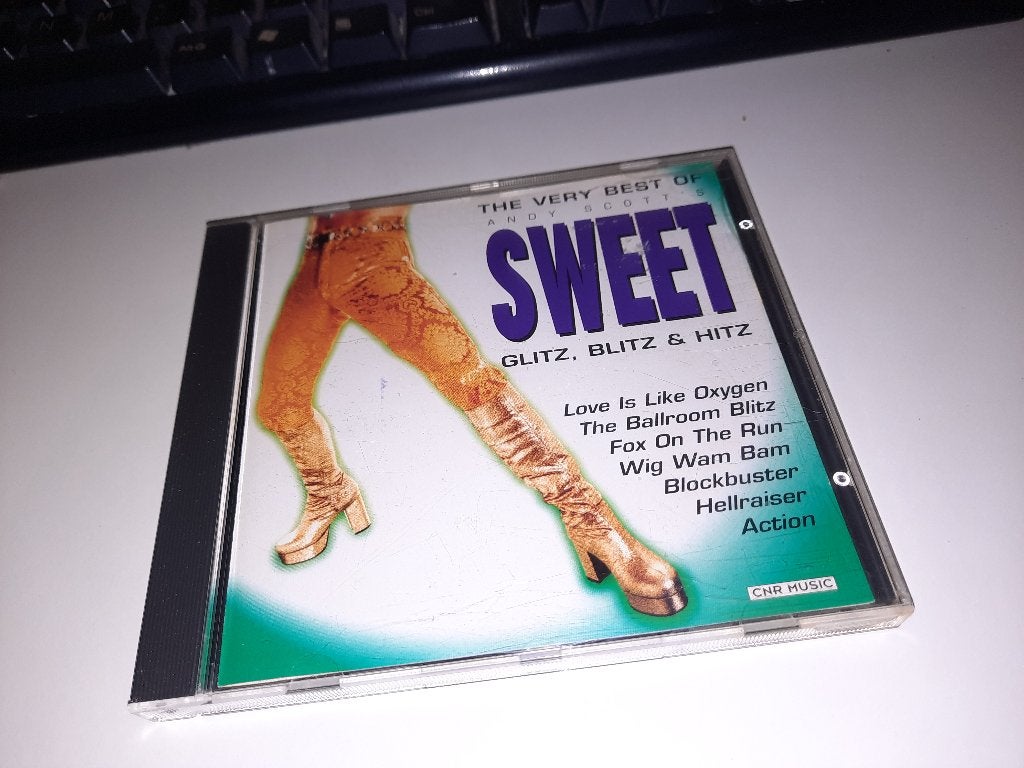 CD Andy Scott's Sweet – Glitz Blitz & Hitz, Ophalen, Zo goed als nieuw, Poprock
