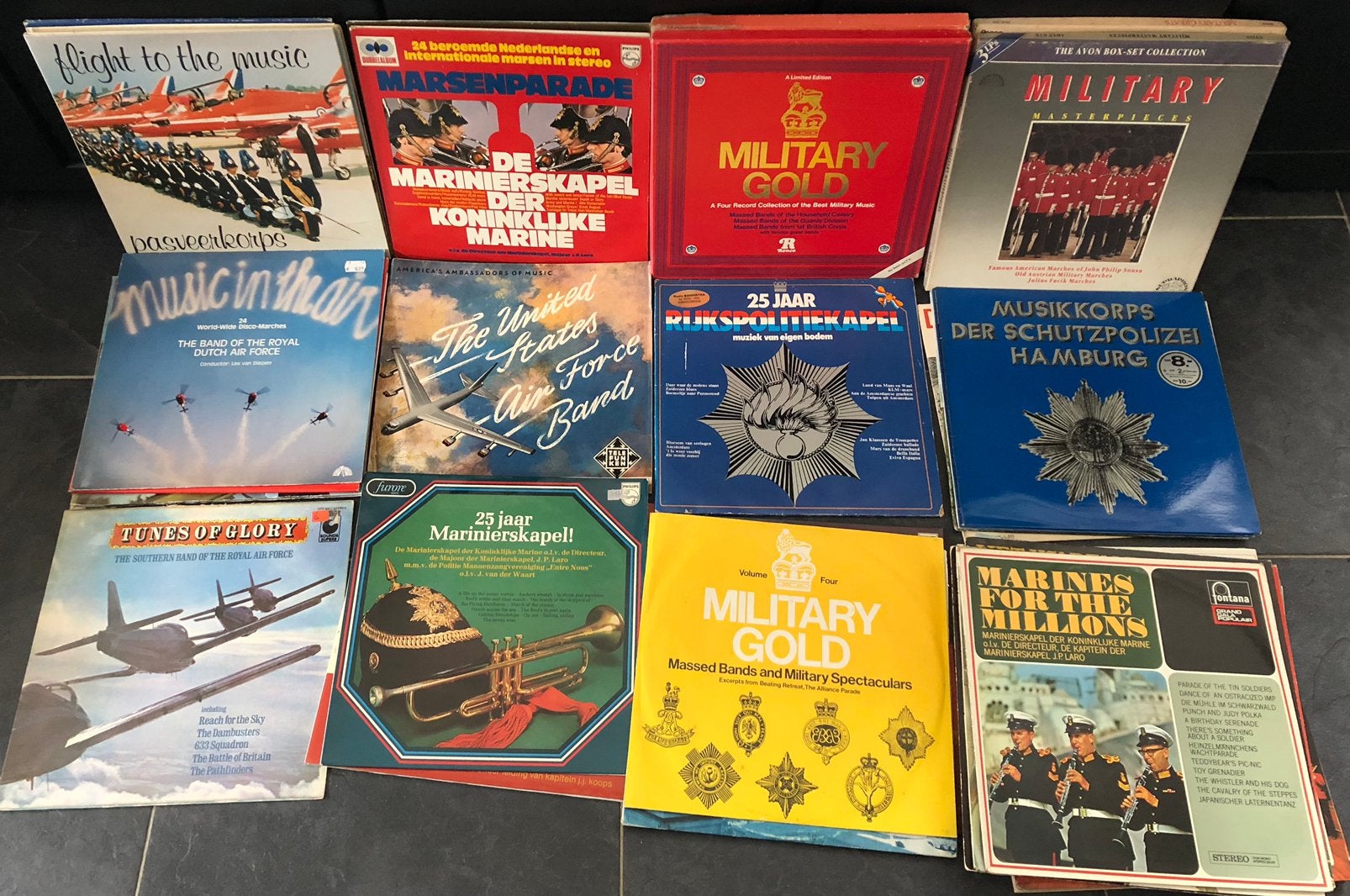 Militaire kapel muziek 50 lp’s, Cd's en Dvd's, Vinyl | Overige Vinyl, Ophalen, Zo goed als nieuw, Overige formaten