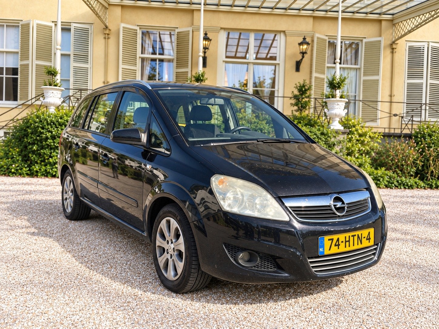Opel Zafira 1.6 Temptation 7 ZITTER AIRCO HOGE INSTAP NAP, Auto's, Voorwielaandrijving, Dealer onderhouden, Stof, Gebruikt