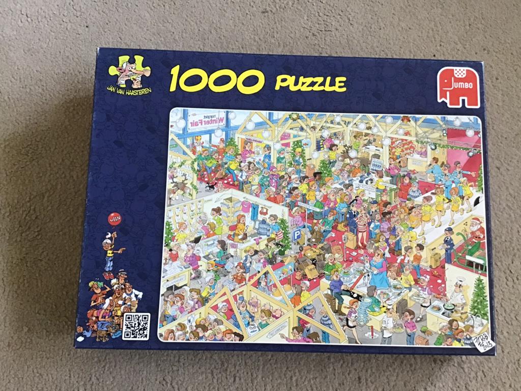 Jan van haasteren puzzel. The winter fair., Ophalen, 500 t/m 1500 stukjes, Zo goed als nieuw