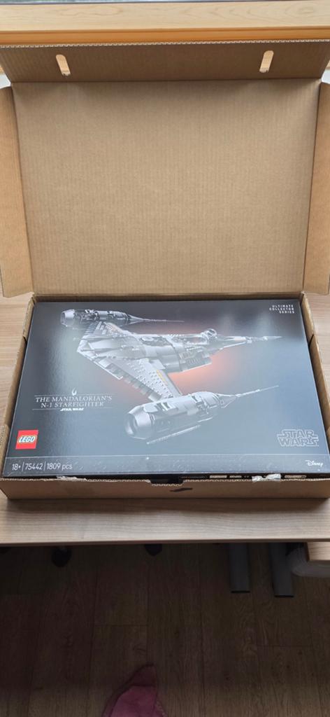 LEGO Star Wars 75442 The Mandalorian's N-1 Starfighter UCS, Ophalen of Verzenden, Nieuw, Complete set, Lego