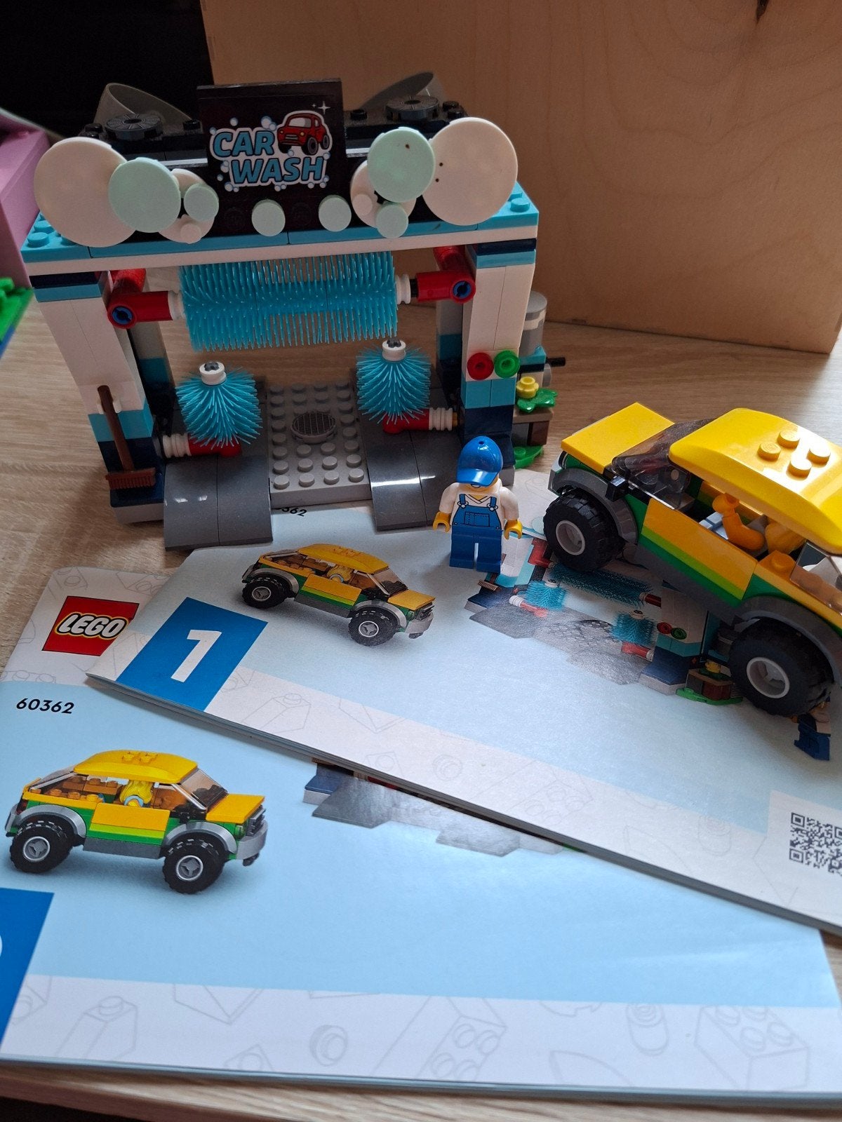 Lego City Wasstraat (60362) - Complete set met instructies, City, Lego, Ophalen of Verzenden, Zo goed als nieuw