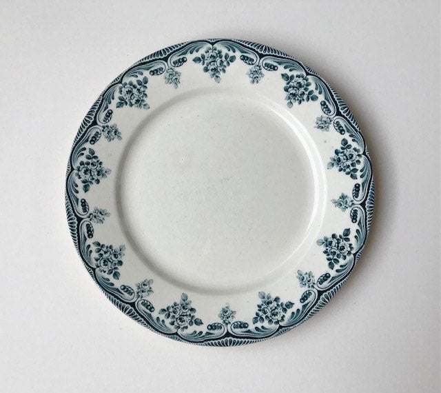 Antiek diner bord plat bord H. Boulanger Choisy le Roi, Ophalen of Verzenden
