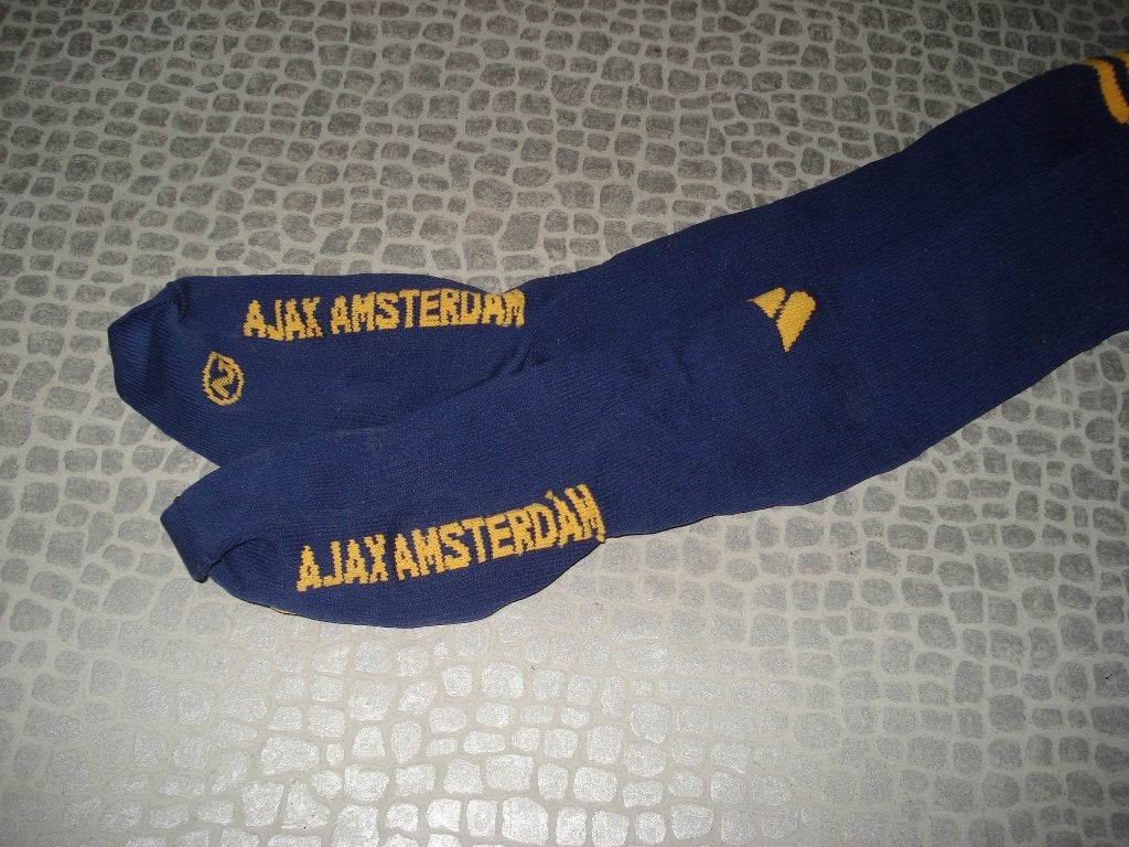 voetbalsokken  Ajax   maat 2   Nieuwstaat, Maat XS of kleiner, Overige typen, Ophalen of Verzenden, Zo goed als nieuw