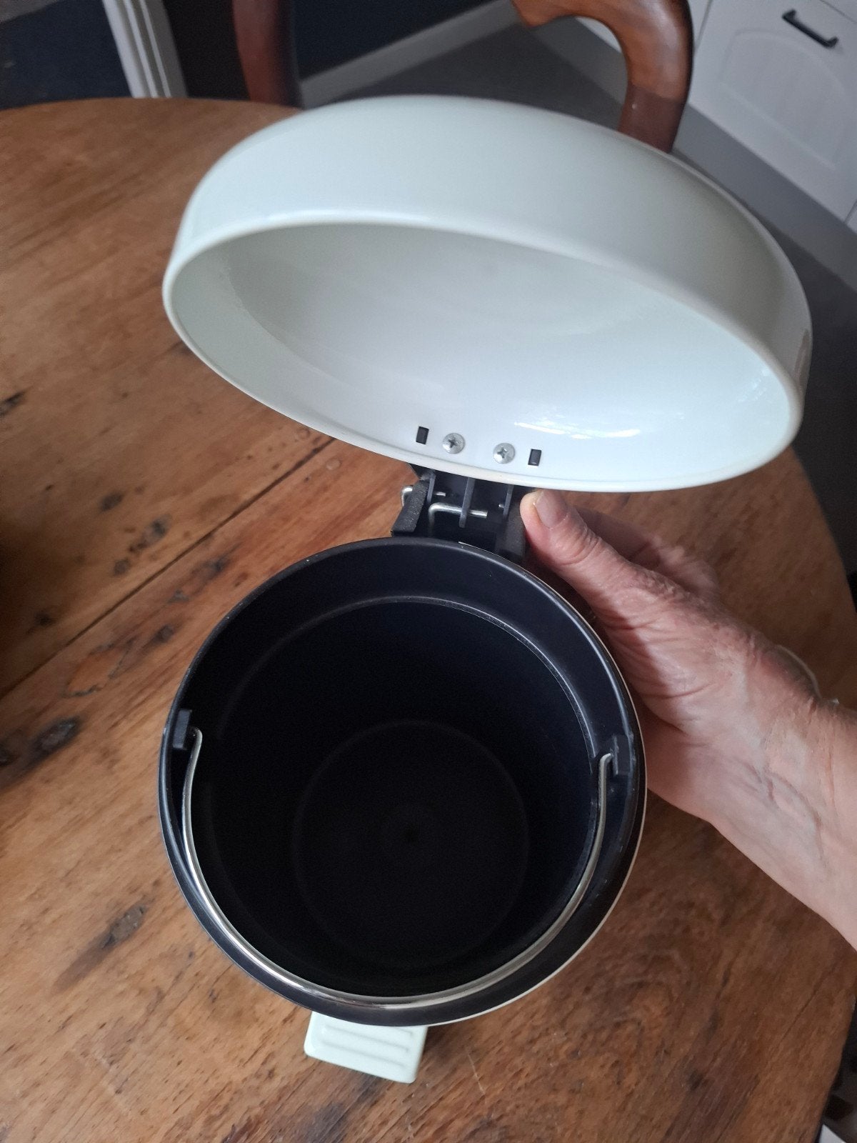 retro pedaalemmer, Met pedaal, Nieuw, Ophalen of Verzenden, Minder dan 10 liter