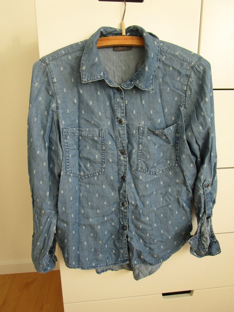 Yessica - spijkerblousje maat 34, Blauw, Yessica, Ophalen of Verzenden, Zo goed als nieuw