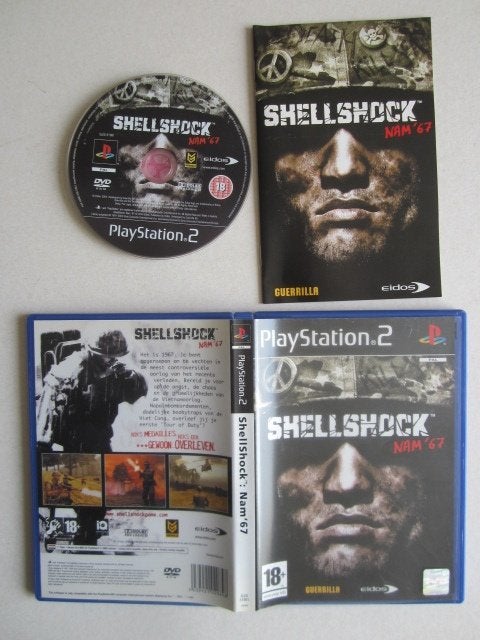 Shellshock Nam PS2 Playstation 2, Spelcomputers en Games, Games | Sony PlayStation 2, Avontuur en Actie, 1 speler, Ophalen of Verzenden