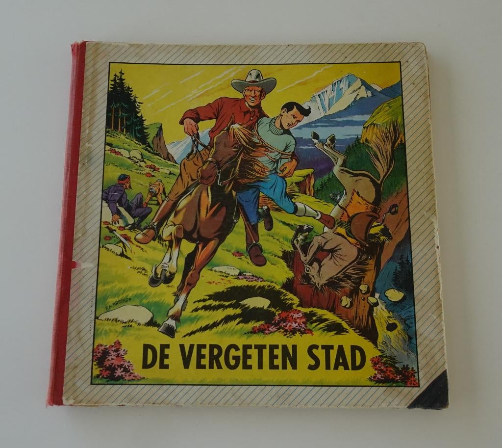 Oscar & Isidoor - De Vergeten Stad -- Stripboek uit 1961, Boeken, Stripboeken, Eén stripboek, Ophalen, Zo goed als nieuw