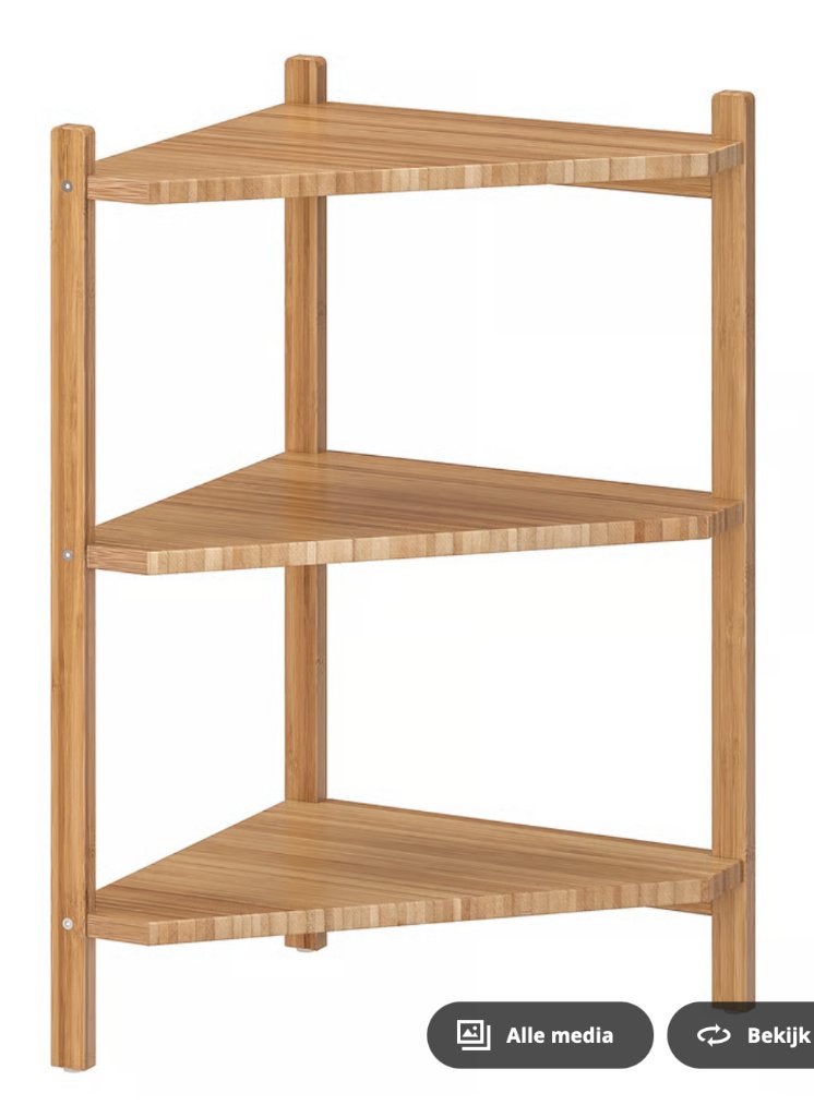 Ikea hoekkastjes (2 stuks), Huis en Inrichting, Kasten | Stellingkasten, Ophalen, Zo goed als nieuw