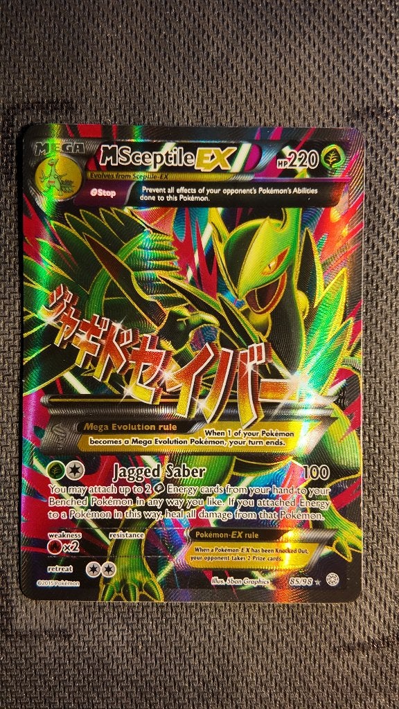 M Sceptile-EX 85 Ancient Origins | Pokemon kaart, Ophalen, Zo goed als nieuw, Losse kaart, Foil