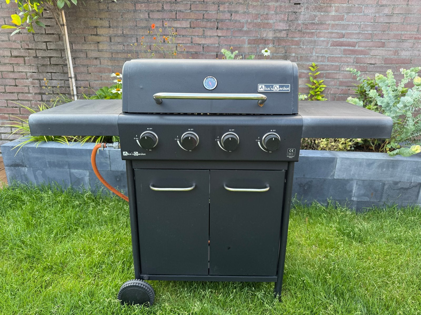 Bonacieux gasbarbecue 81x52x101 cm, Ophalen, Zo goed als nieuw