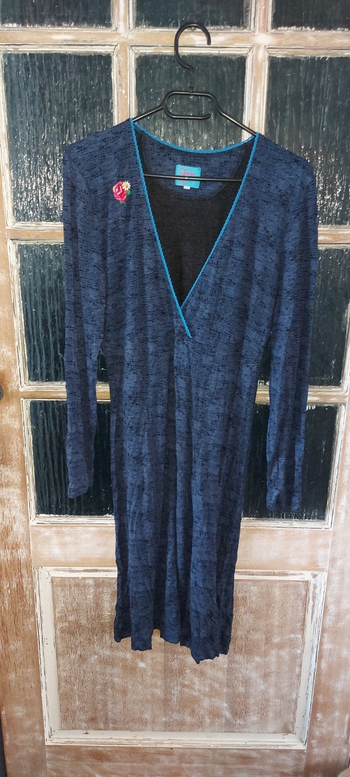 Tante Betsy jurk maat M, Kleding | Dames, Maat 38/40 (M), Tante Betsy, Blauw, Ophalen of Verzenden