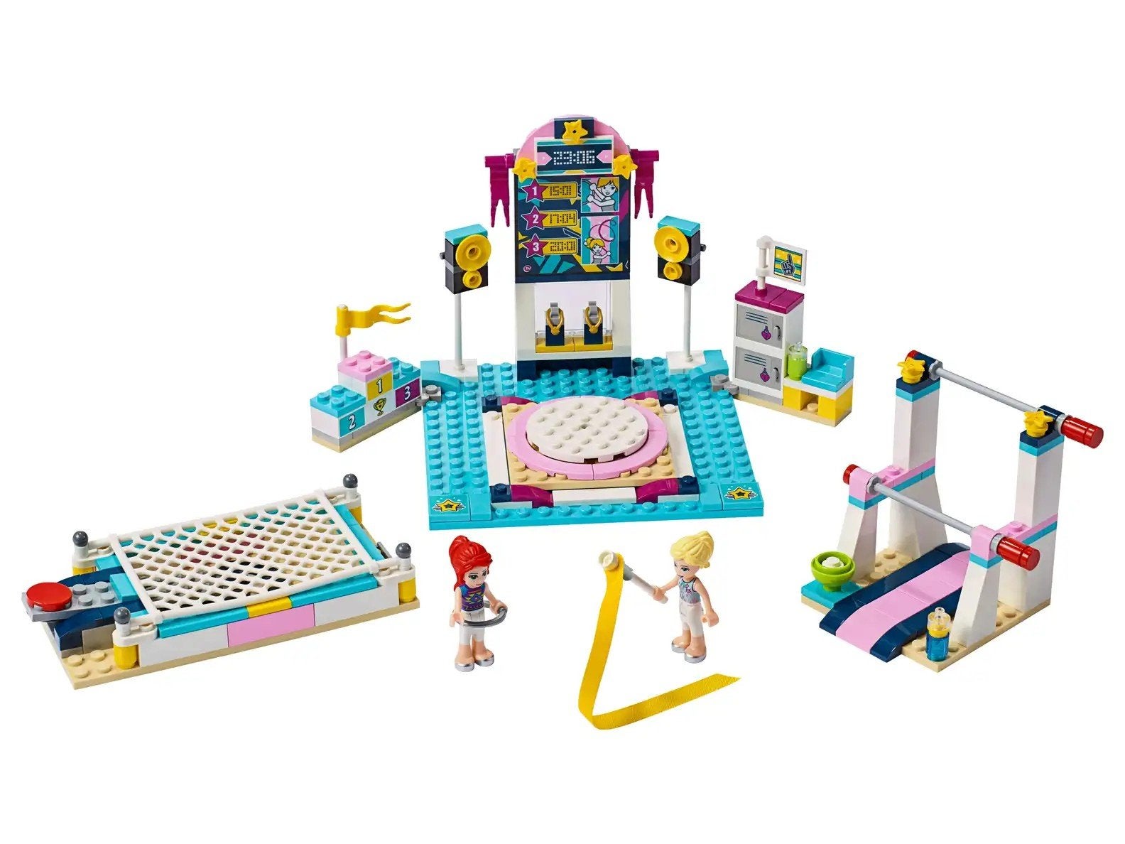 Lego Friends 41372 Stephanie's Turnshow, Compleet, Gebruikt, Lego, Friends