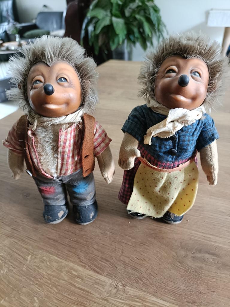 Micki en Mecki van Steiff, Antiek en Kunst, Antiek | Speelgoed, Ophalen of Verzenden