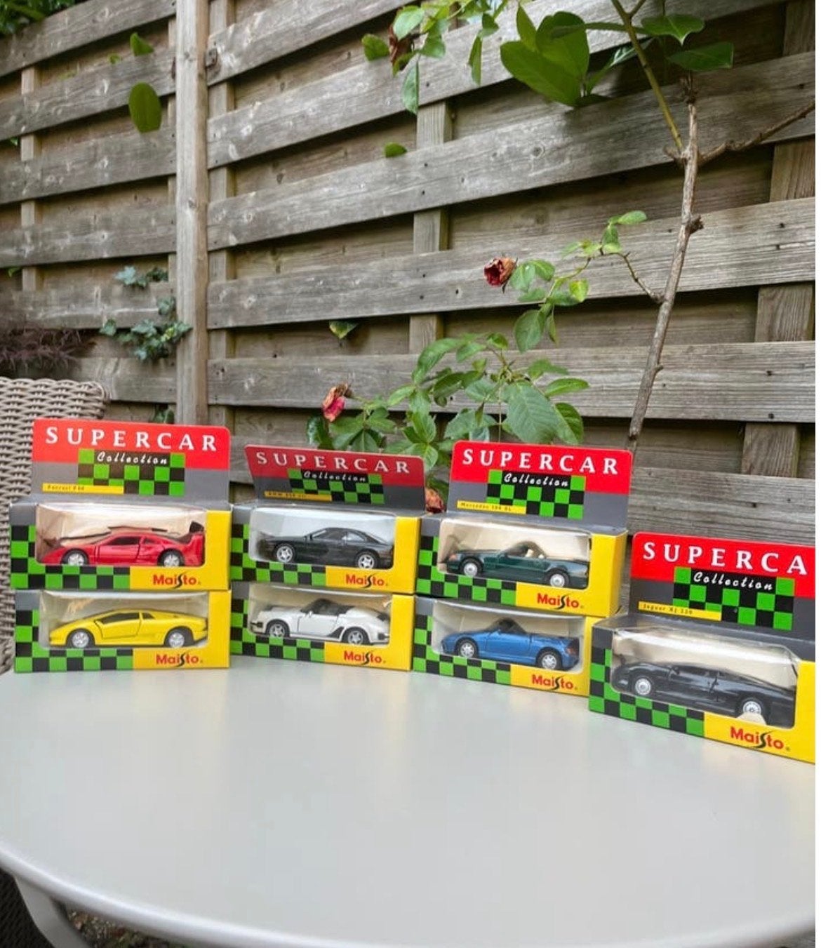 Set van 8 Maisto Supercar Collection modelauto's, Ophalen of Verzenden, Nieuw, Auto, Overige merken