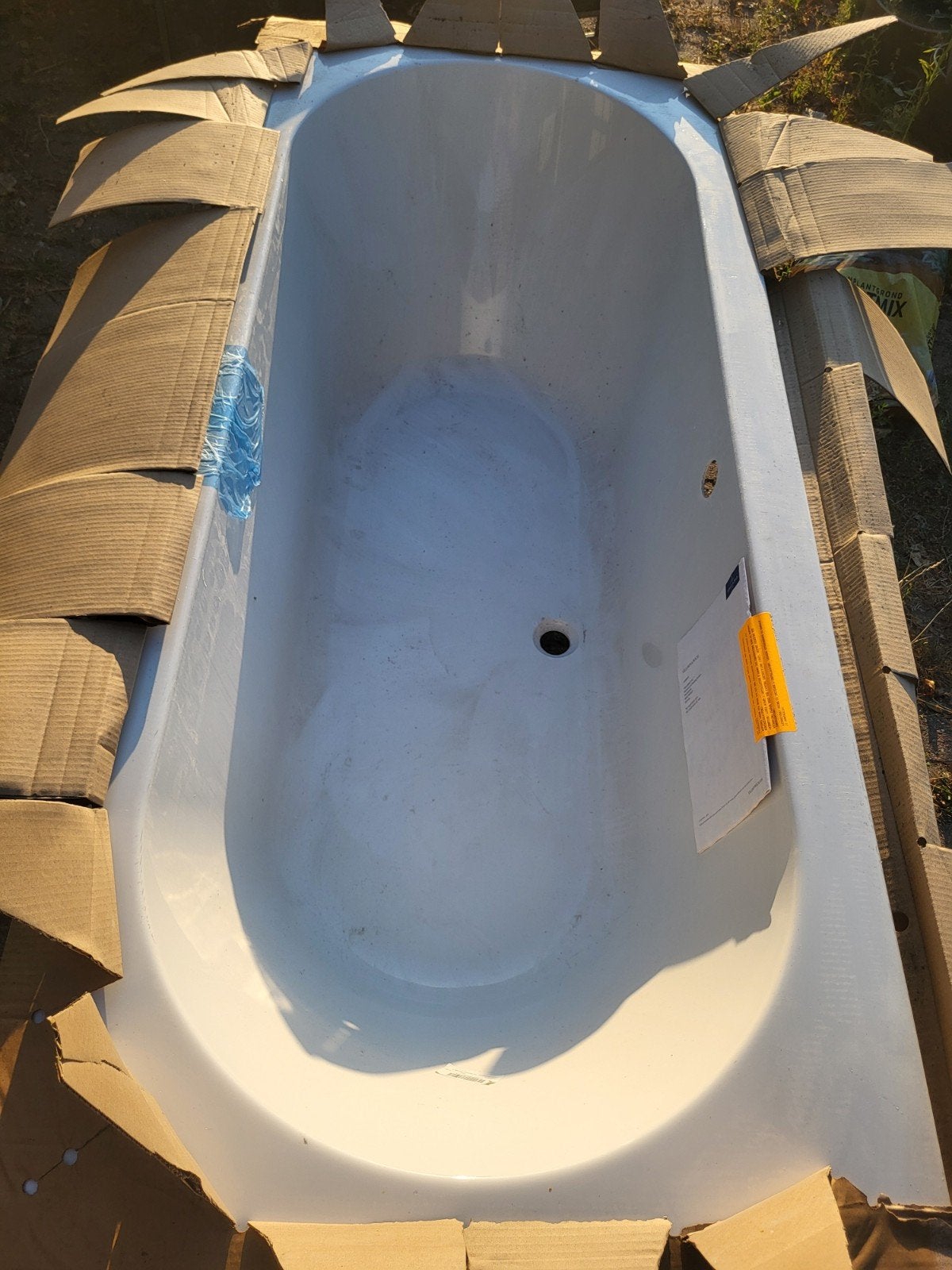 Villeroy & Boch acryl badkuip, nieuw, Huis en Inrichting, Badkamer | Complete badkamers, Ophalen, Nieuw, Met bad